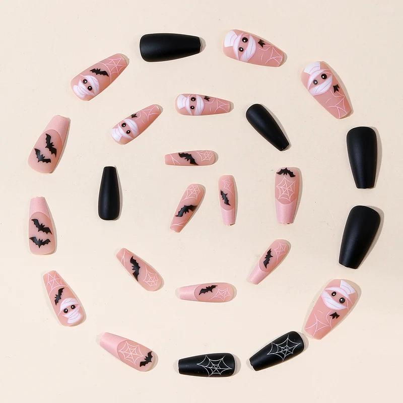 Themen 3D Halloween Nagelkunst Erweiterungen Karnz