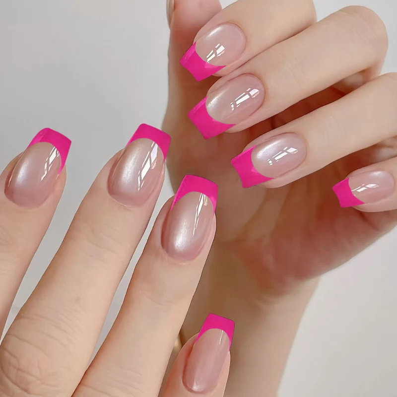 Stylish Elegante Französische Spitze Nagelkunst Karnz