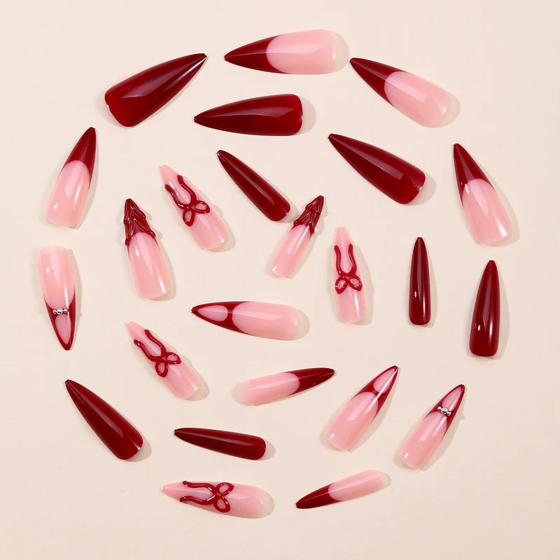 Statement Stiletto Nail Art Extensions Karnz