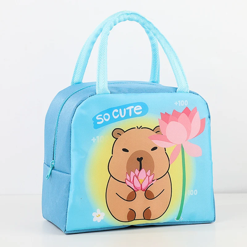 Spaßige und verspielte Fuchs-Motiv isolierte Lunch-Tasche