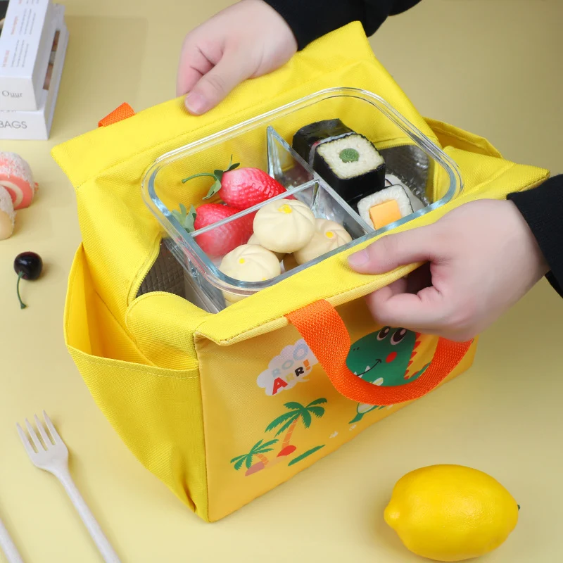 Süßer Fuchs Design Isolierte Mittagessen Tasche