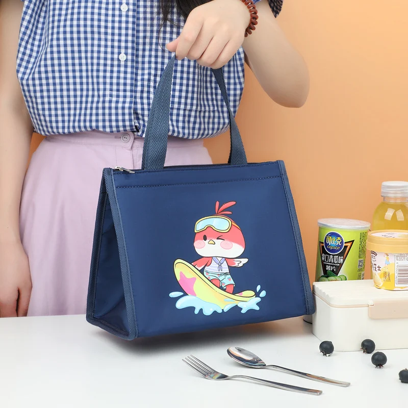 Süße Cartoon-isolierte Lunch Tasche