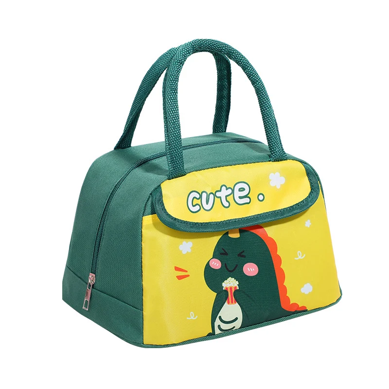 Süße Tier-Charakter-Isolierte Lunch-Tasche