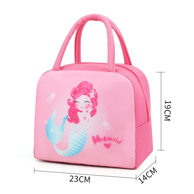 Niedliche tierische isolierte Lunchtasche