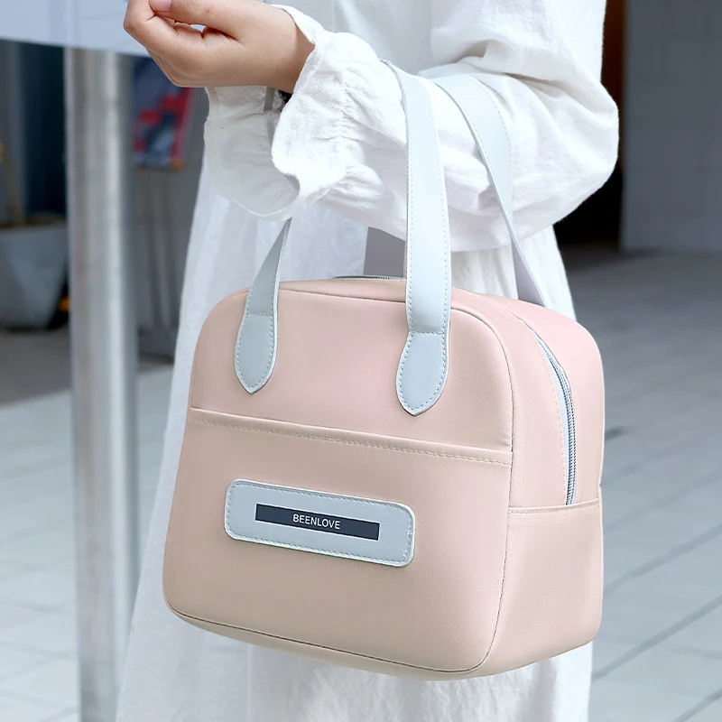 Stylische isolierte Lunch-Tasche