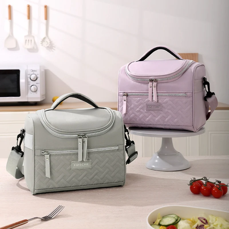Stylische isolierte Lunch-Tasche