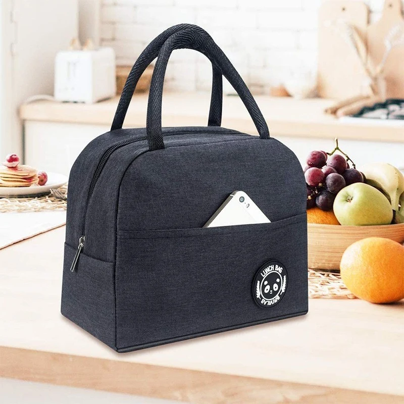 Stilvolle isolierte Lunch Tasche