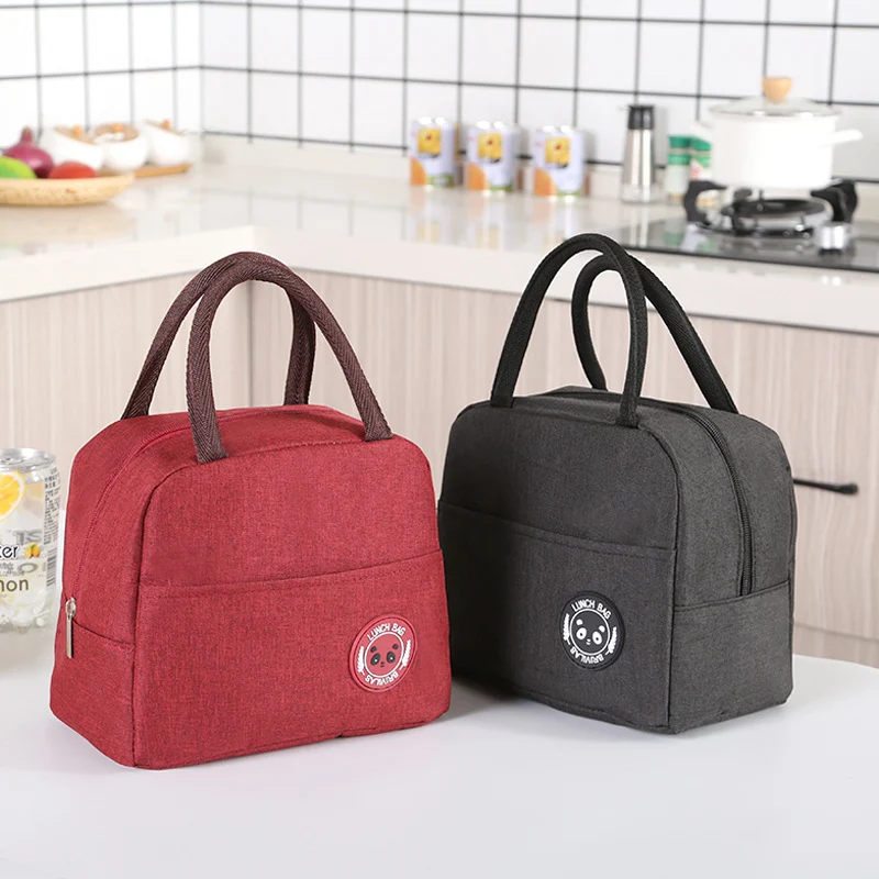 Stilvolle isolierte Lunch Tasche
