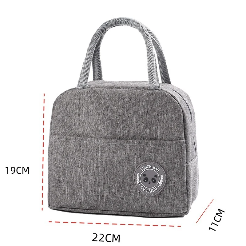 Stilvolles Isoliertes Lunch Tote