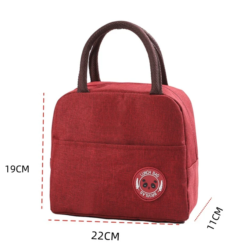 Stilvolles Isoliertes Lunch Tote