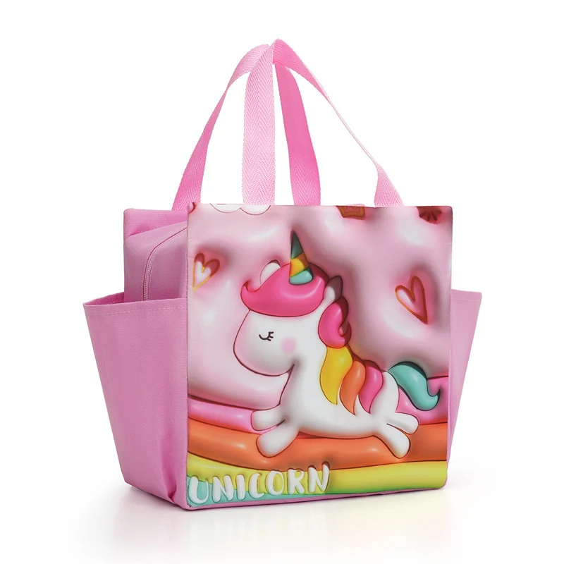 Verspielt Bären-Themen Lunch-Tasche