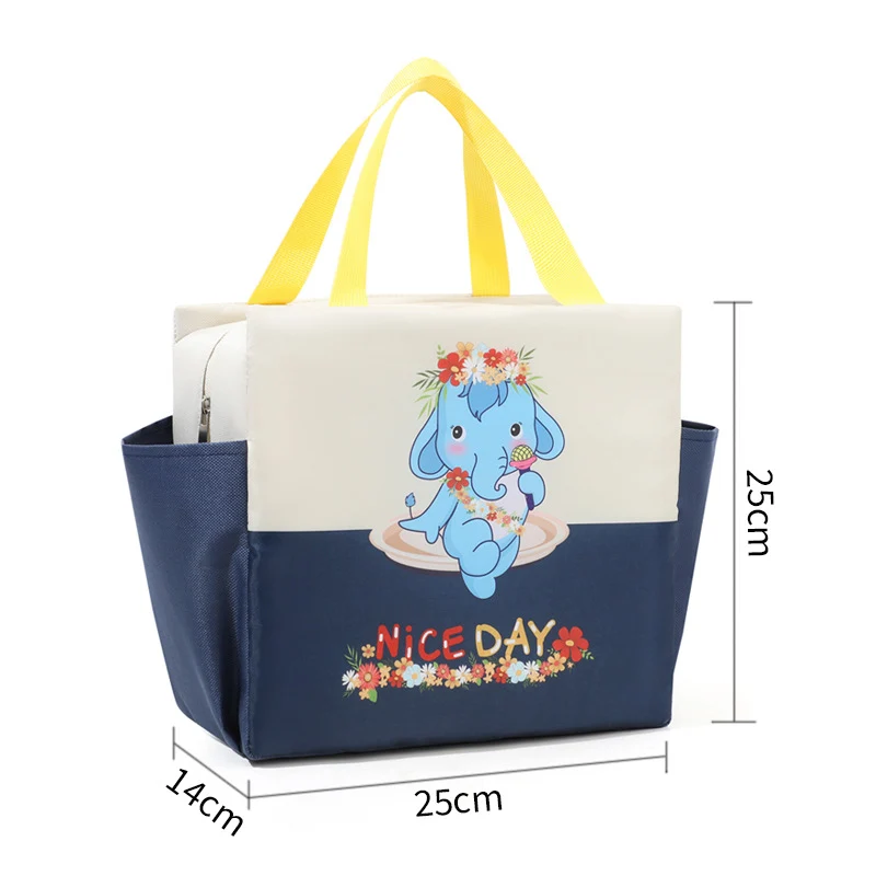 Verspielt Bären-Themen Lunch-Tasche