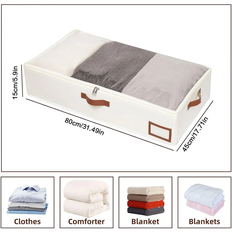 Stylische Unterbett-Aufbewahrungsbox
