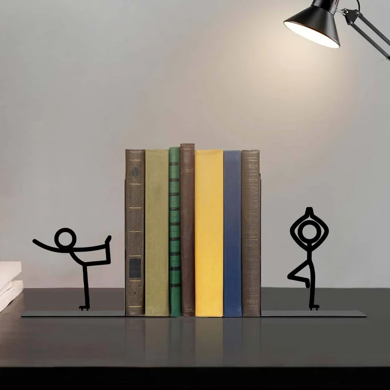 Dekorative Yoga-Pose-Kunst