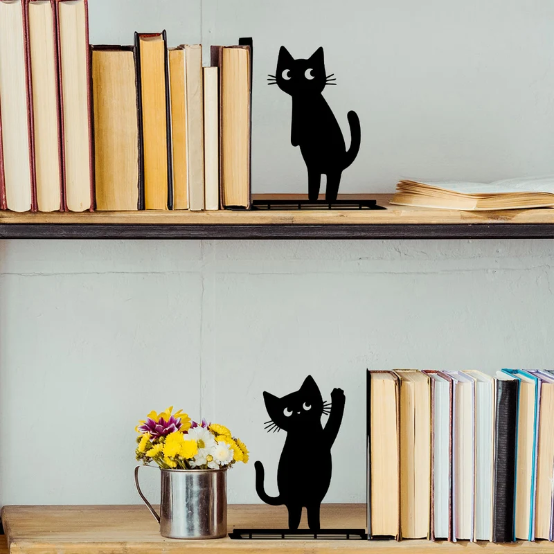 Dekorative Bücherstützen im Tierdesign