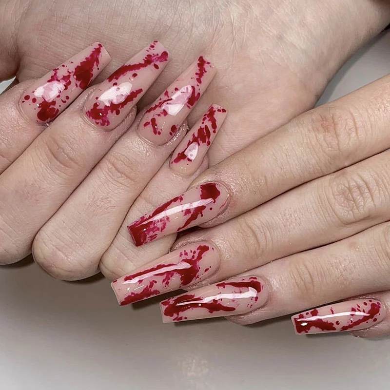 Halloween-Themen 3D Dekorative Nagelkunstverlängerungen Karnz