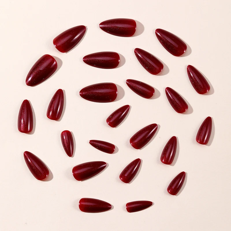Glossy Stiletto-Nagelverlängerungen Karnz 1789713427