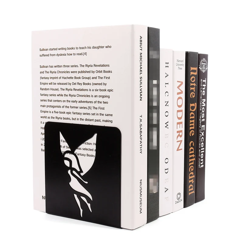Künstlerische Fee Design Buchstützen