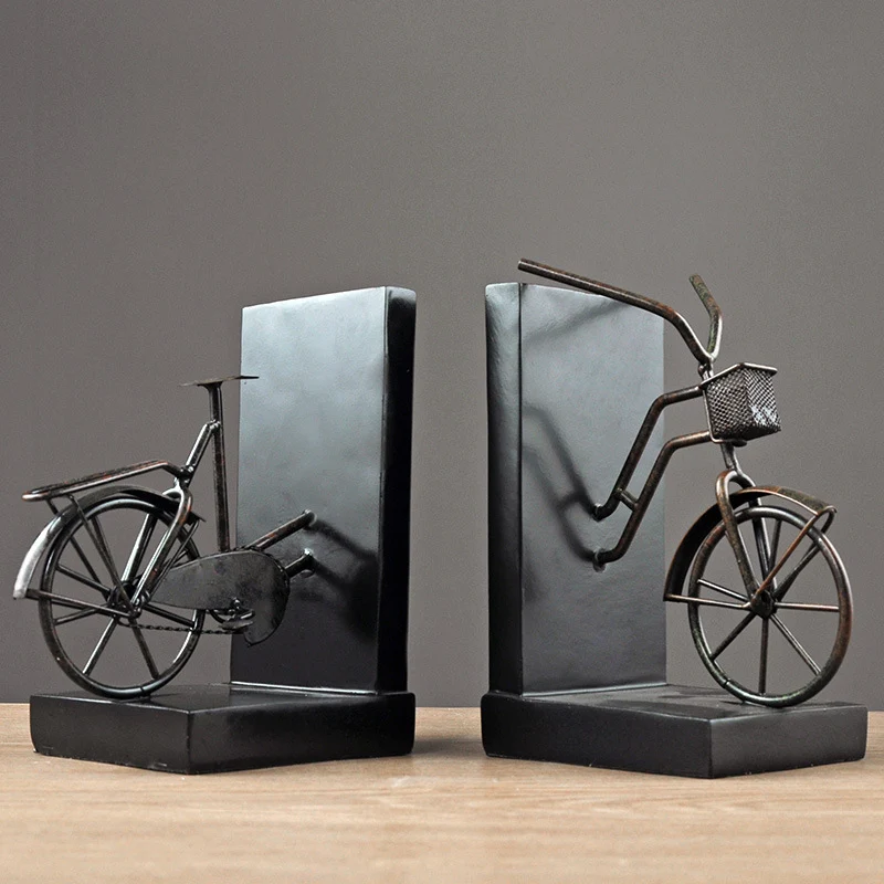 Fahrrad-Themen Dekorative Buchstützen