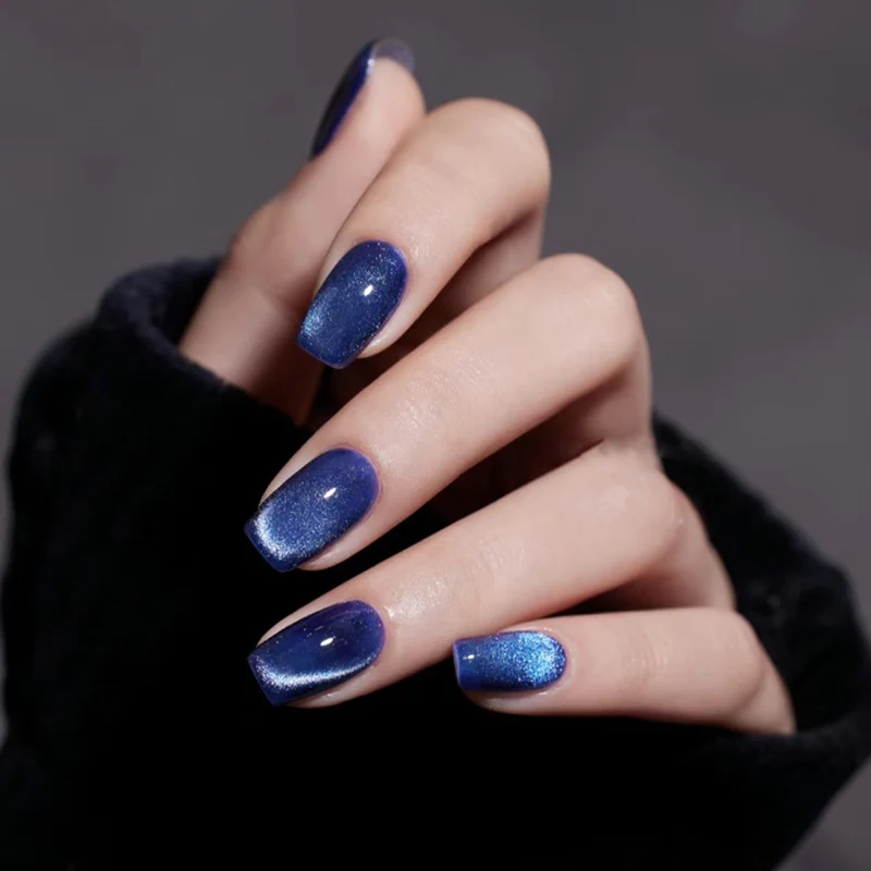 Glitzernde Gel Nagelkunst Karnz