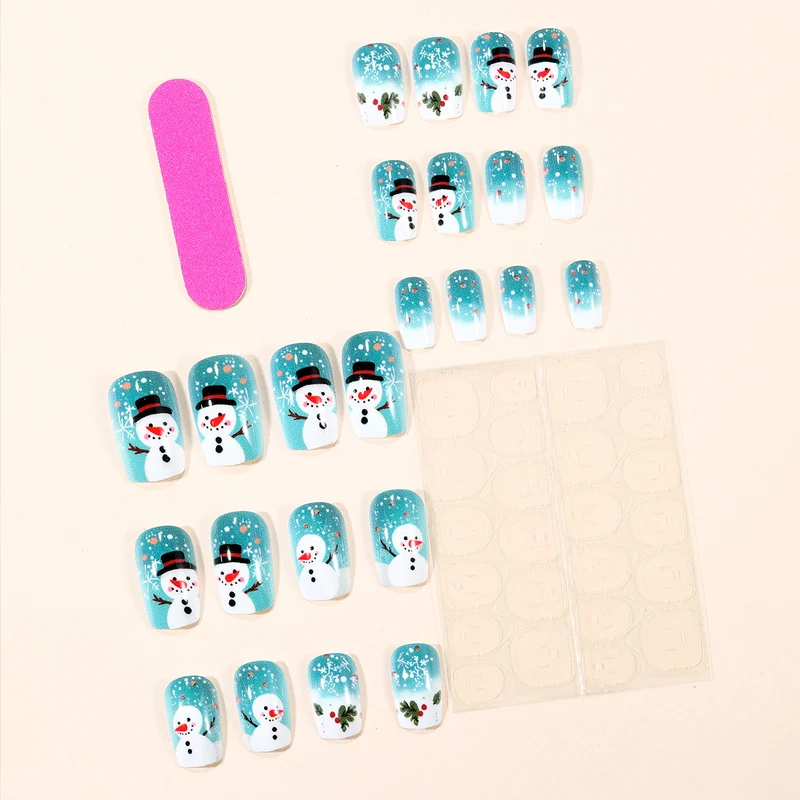 Festliche Winter-Themen 3D Nagelkunst Extensions Karnz 1789713261