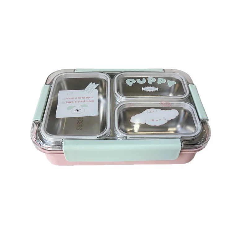 Multi-Compartment Lunch Container