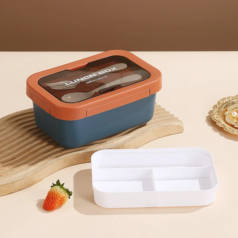 Dual-Kompartiment Edelstahl Lunchbox