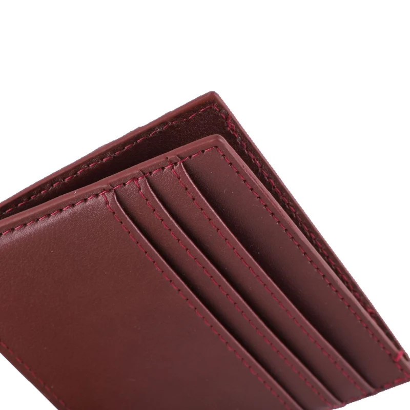 RFID-blockierende Leder-Kartenhalter