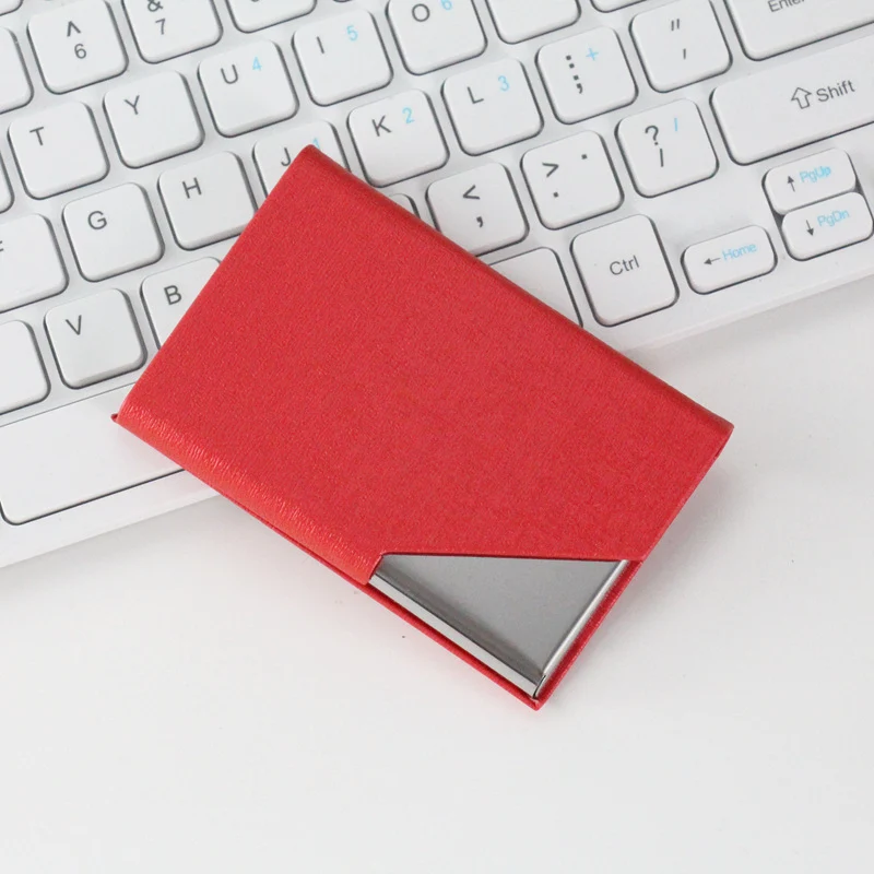 Premium Elegantes RFID-blockierendes Visitenkartenetui