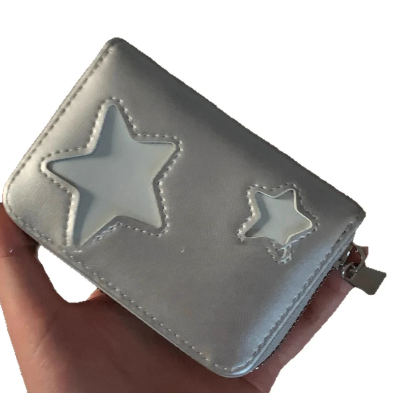 Stylische Texturierte Münztasche