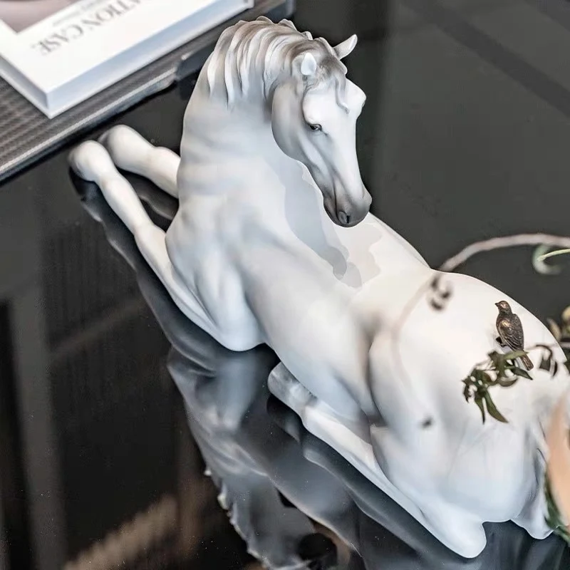 Künstlerische Pferdefigur