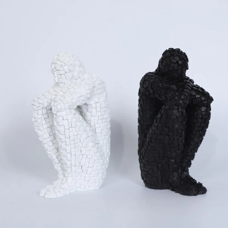 Elegante Künstlerische Figurative Skulptur