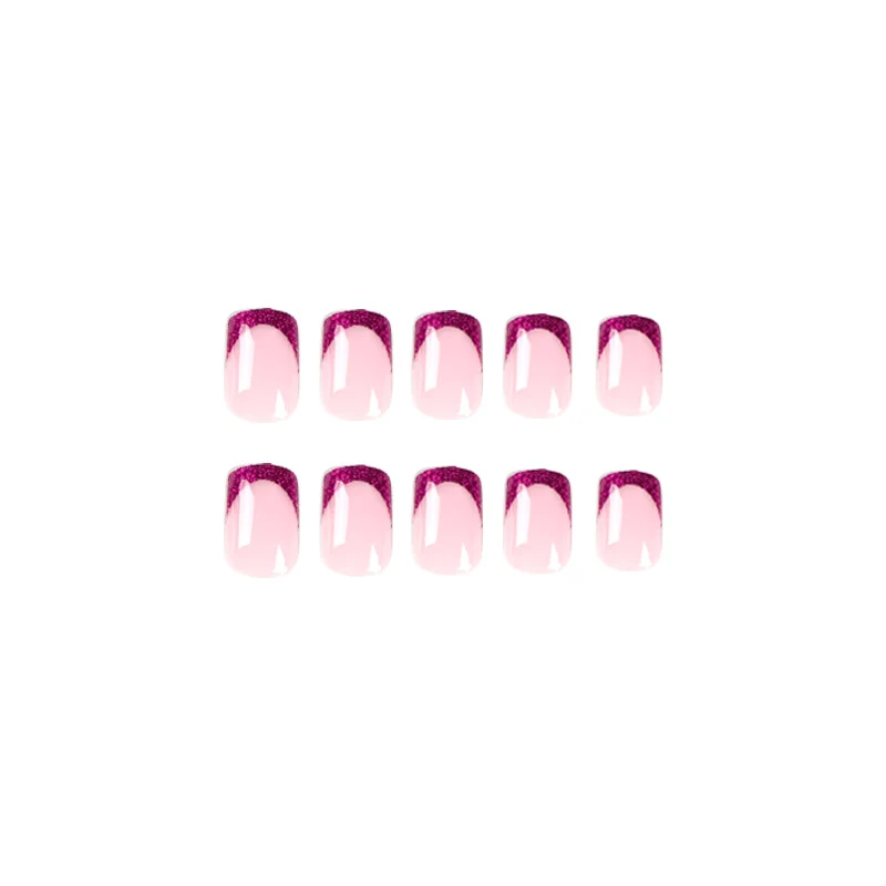 Glamouröse Nagelkunst mit Glitzerverzierung Karnz
