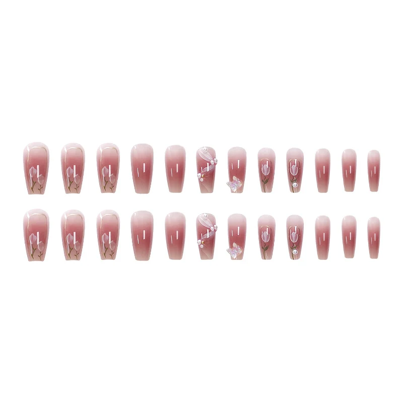 Kunstvolle Stiletto Nagelkunst Karnz