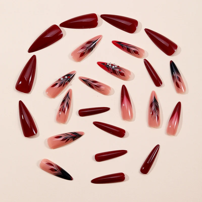 Elegante Stiletto-Nagelverlängerungen Karnz 1789713533