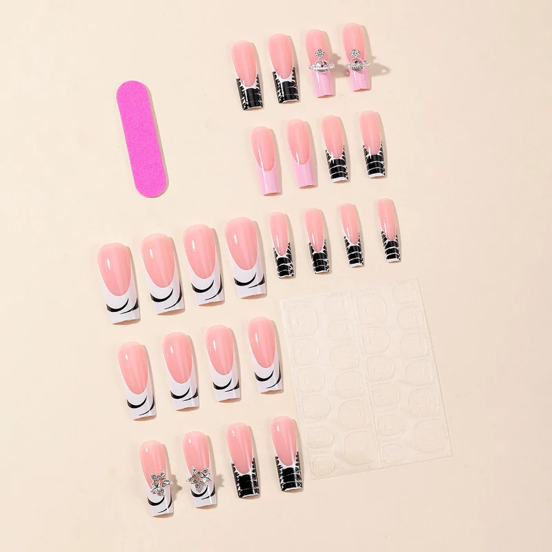 Elegante Stiletto-Nagelkunstverlängerungen Karnz 1789713131