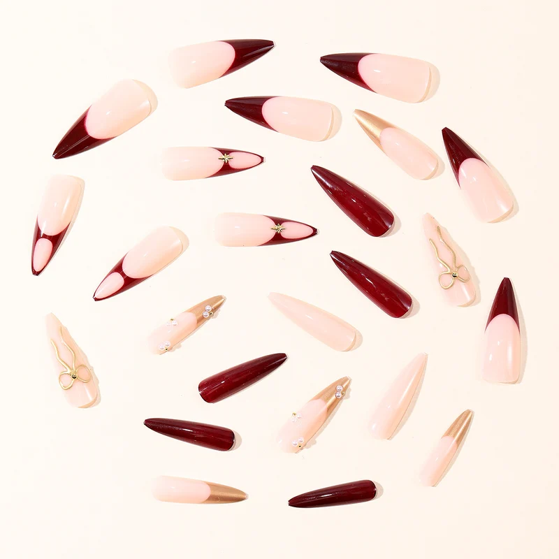 Elegante Stiletto-Nagelkunstverlängerungen Karnz 1789713103