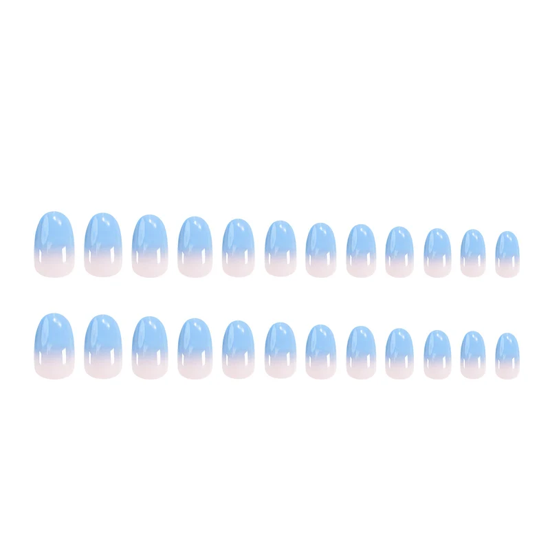 Kunstvolle Ombre-Nagelgestaltung Karnz