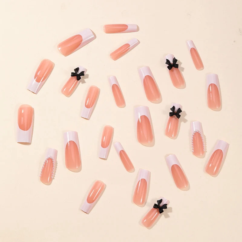 Elegante dekorative Acryl-Nagelkunstverlängerungen Karnz
