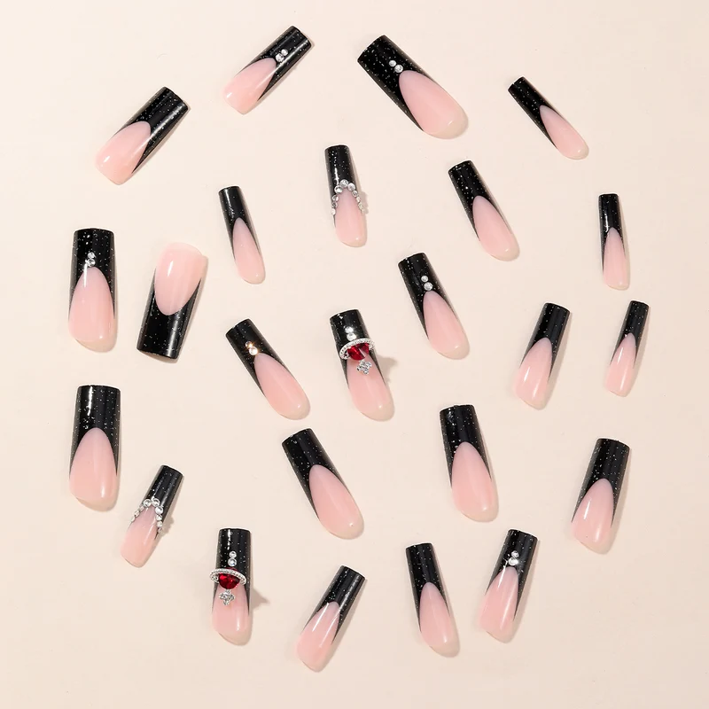 Elegantes 3D Acrylnagelkunst Set Karnz