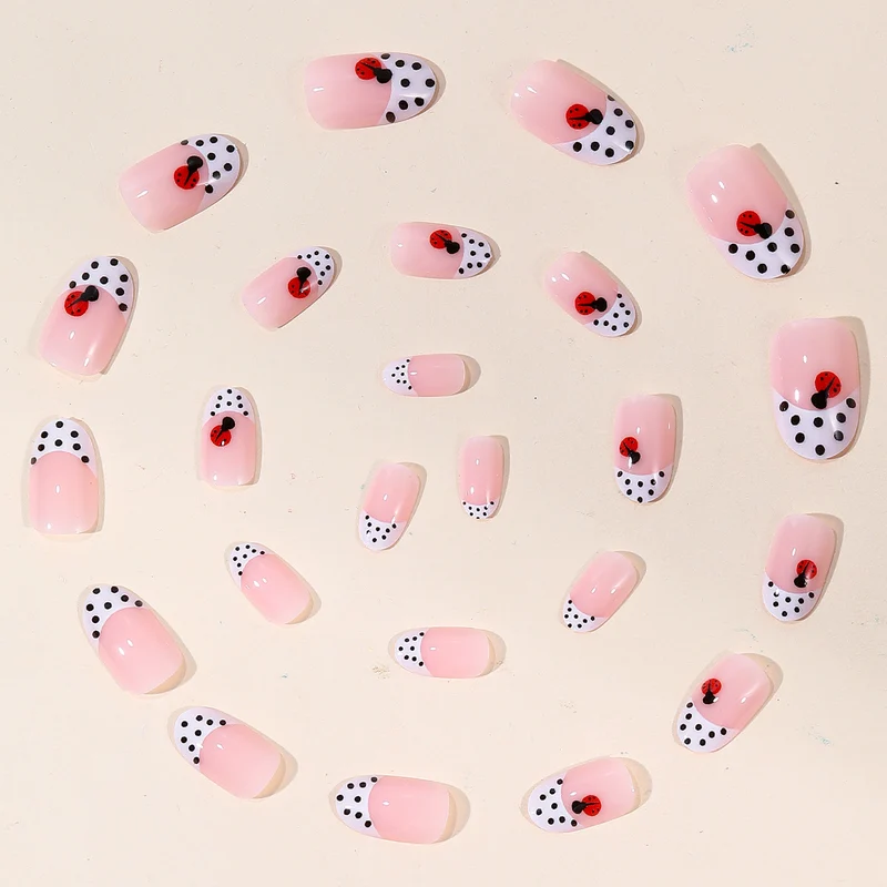 Designer Französische Spitze Nagelkunst Karnz