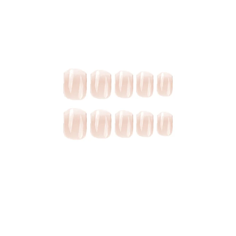 Elegante Nagelkunst im natürlichen Ombre-Stil Karnz