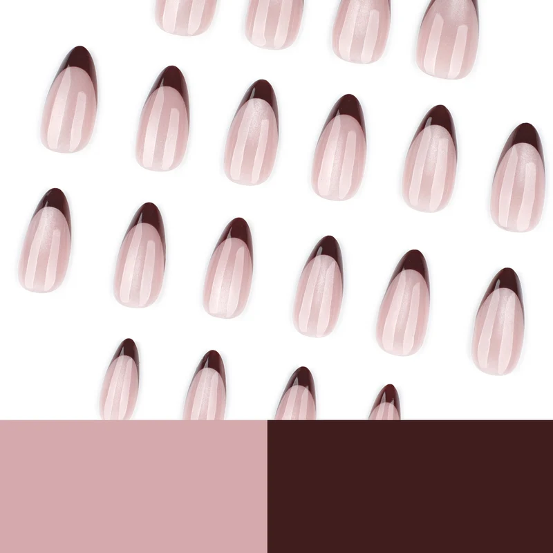 Elegante Acryl-Nägel mit modernem Ombre-Design Karnz