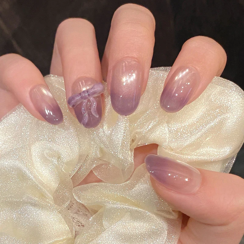 Chic Lange Gel-Nagelverlängerungen Karnz