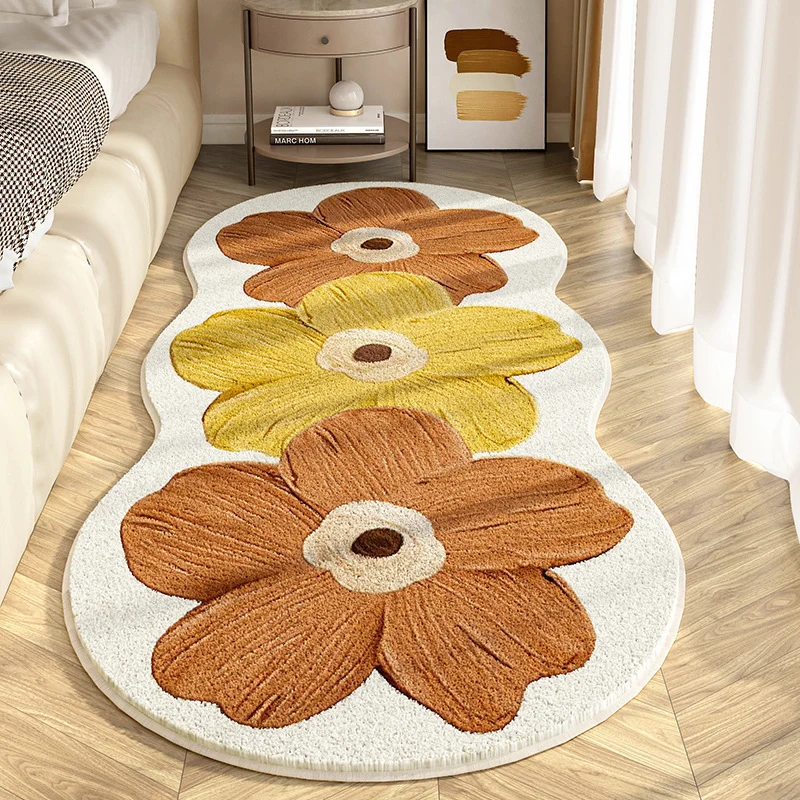 Blumenmuster Memory Foam Teppich