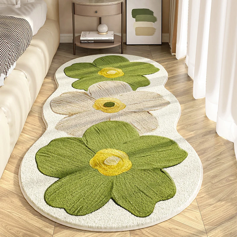 Blumenmuster Memory Foam Teppich