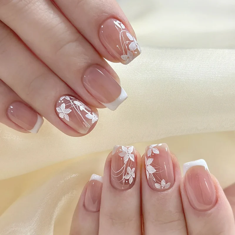 Acrylic Stiletto Press-On Nägel Karnz