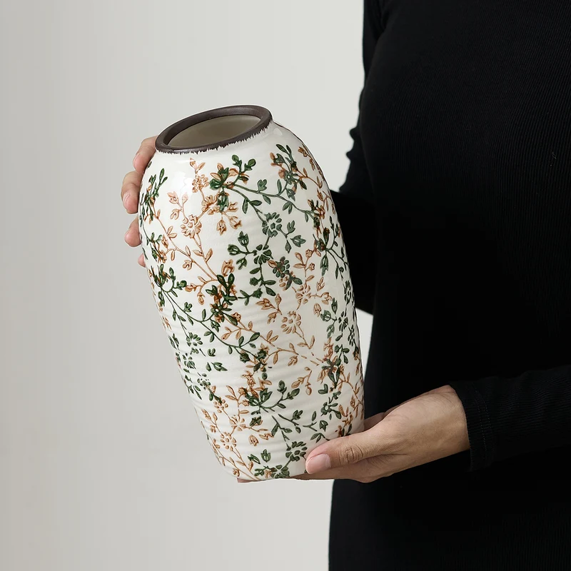 Dekorative Blumenvase Karnz