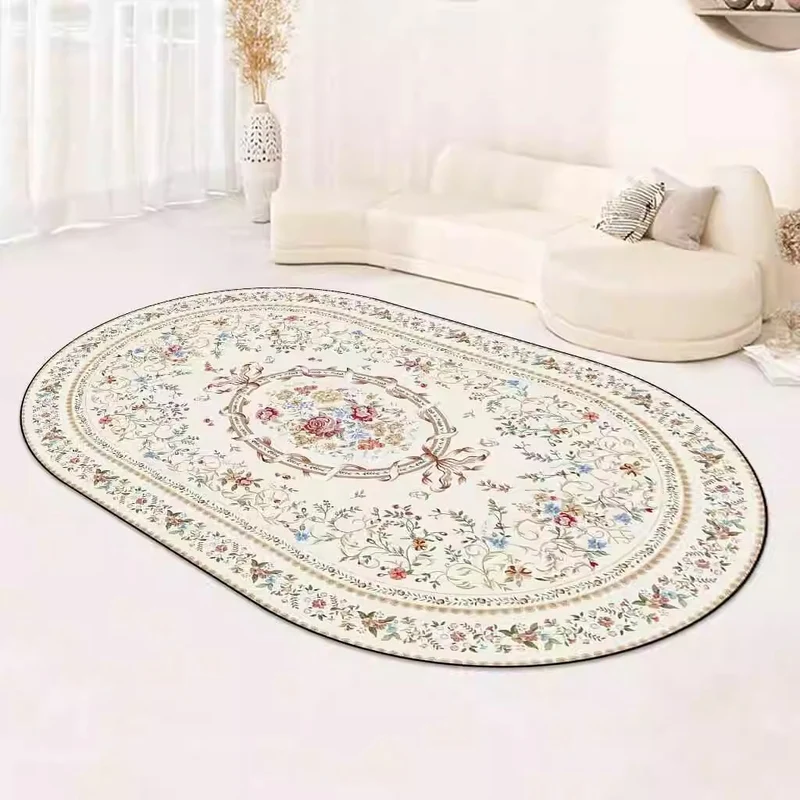 Eleganter vom Vintage inspirierter Teppich