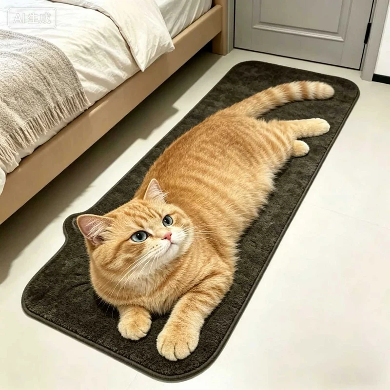 Kat-Themen dekorative Läufermatte